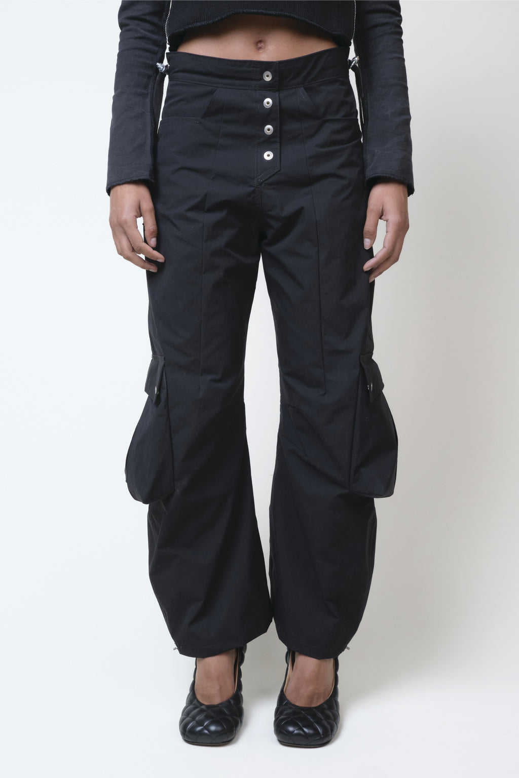 BANANA CARGO PANT BRUSHED POLYESTER