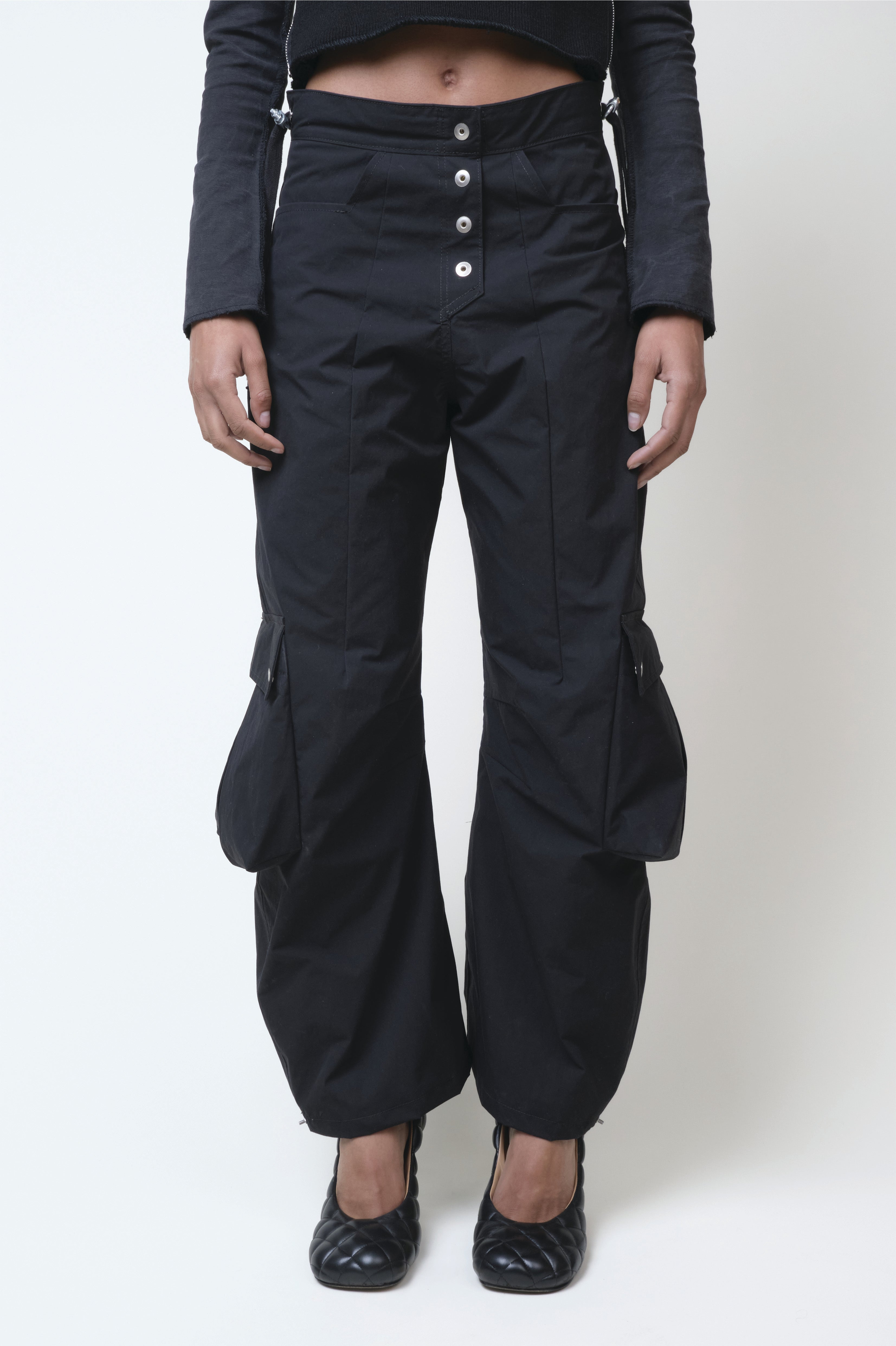 BANANA CARGO PANT BRUSHED POLYESTER