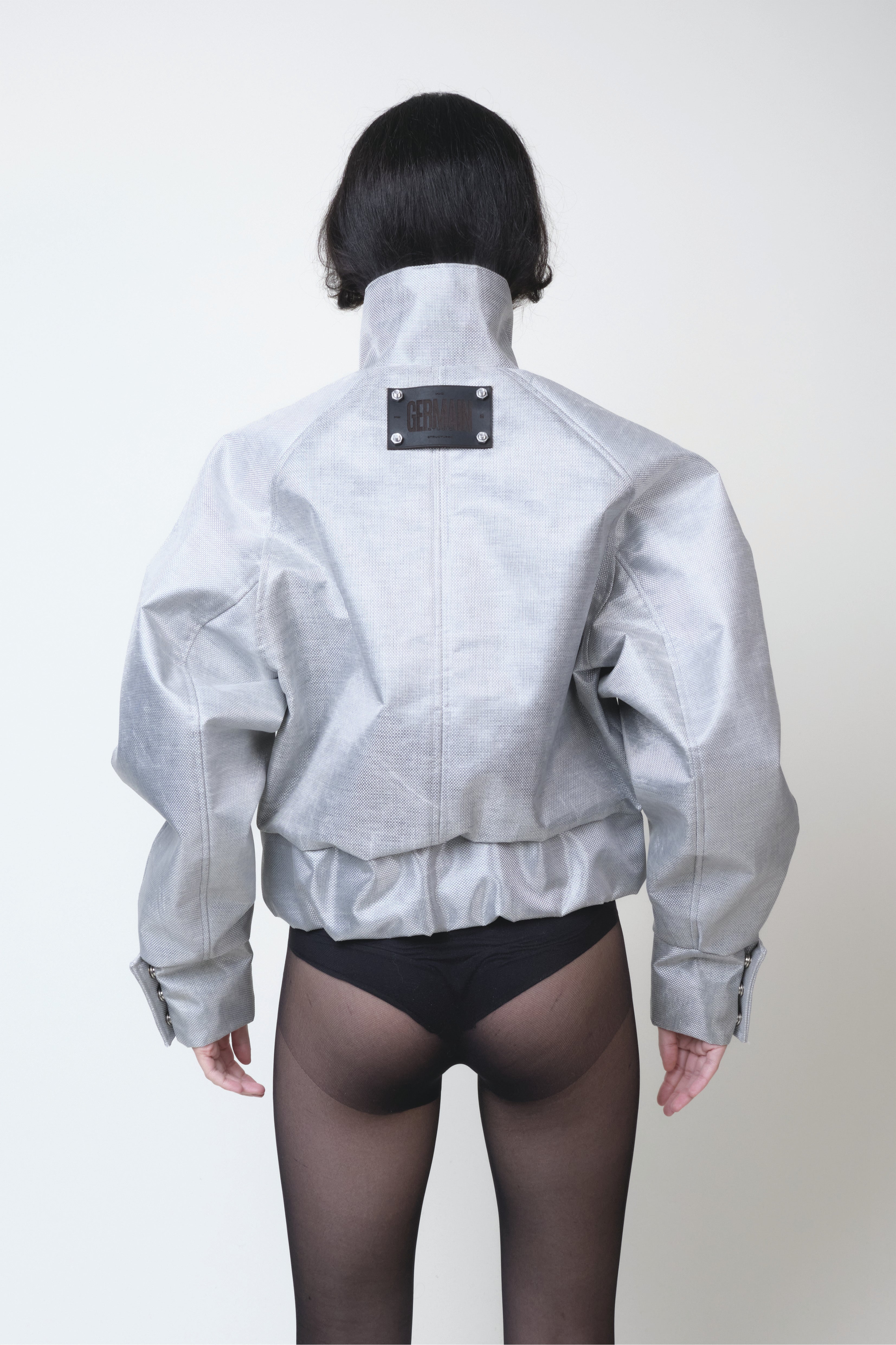 STEEL DOUBLE ZIPPER BOMBER 1/1