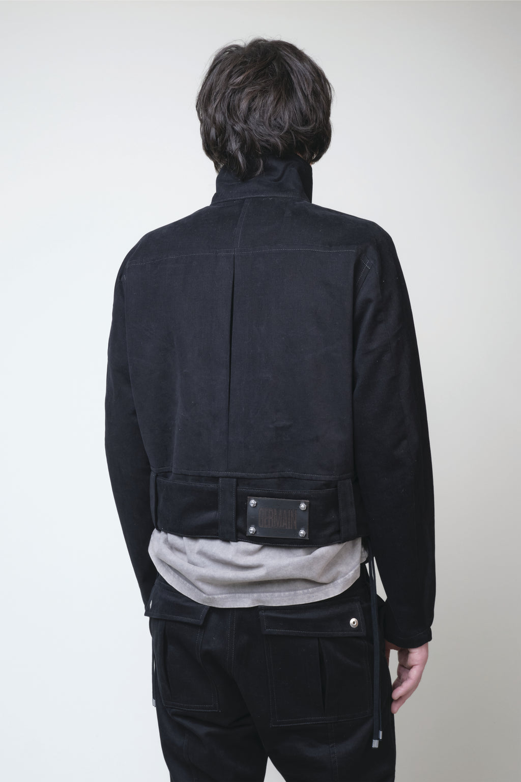 CROP JACKET COTTON