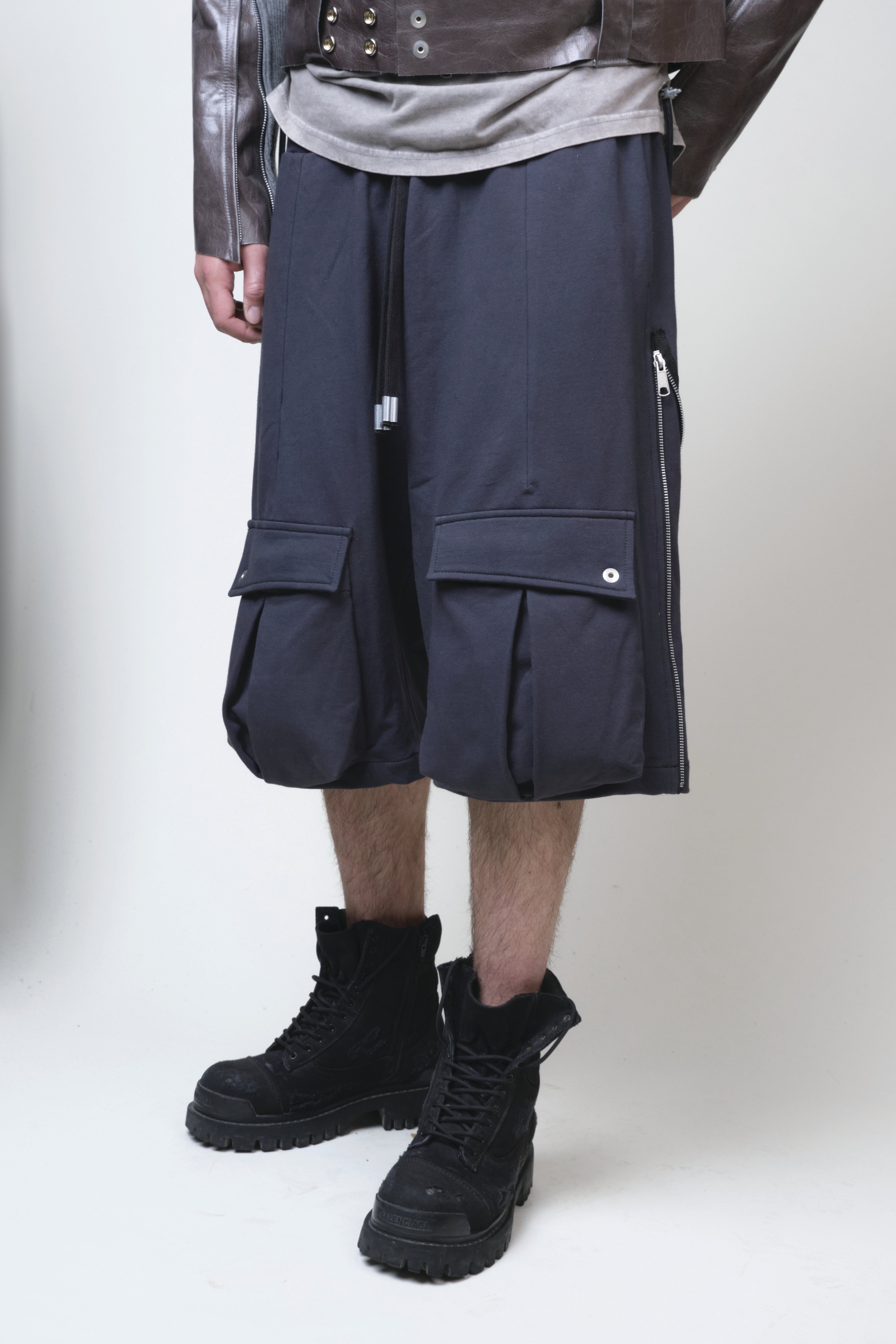 CARGO BOXING SHORT SLAT BLUE