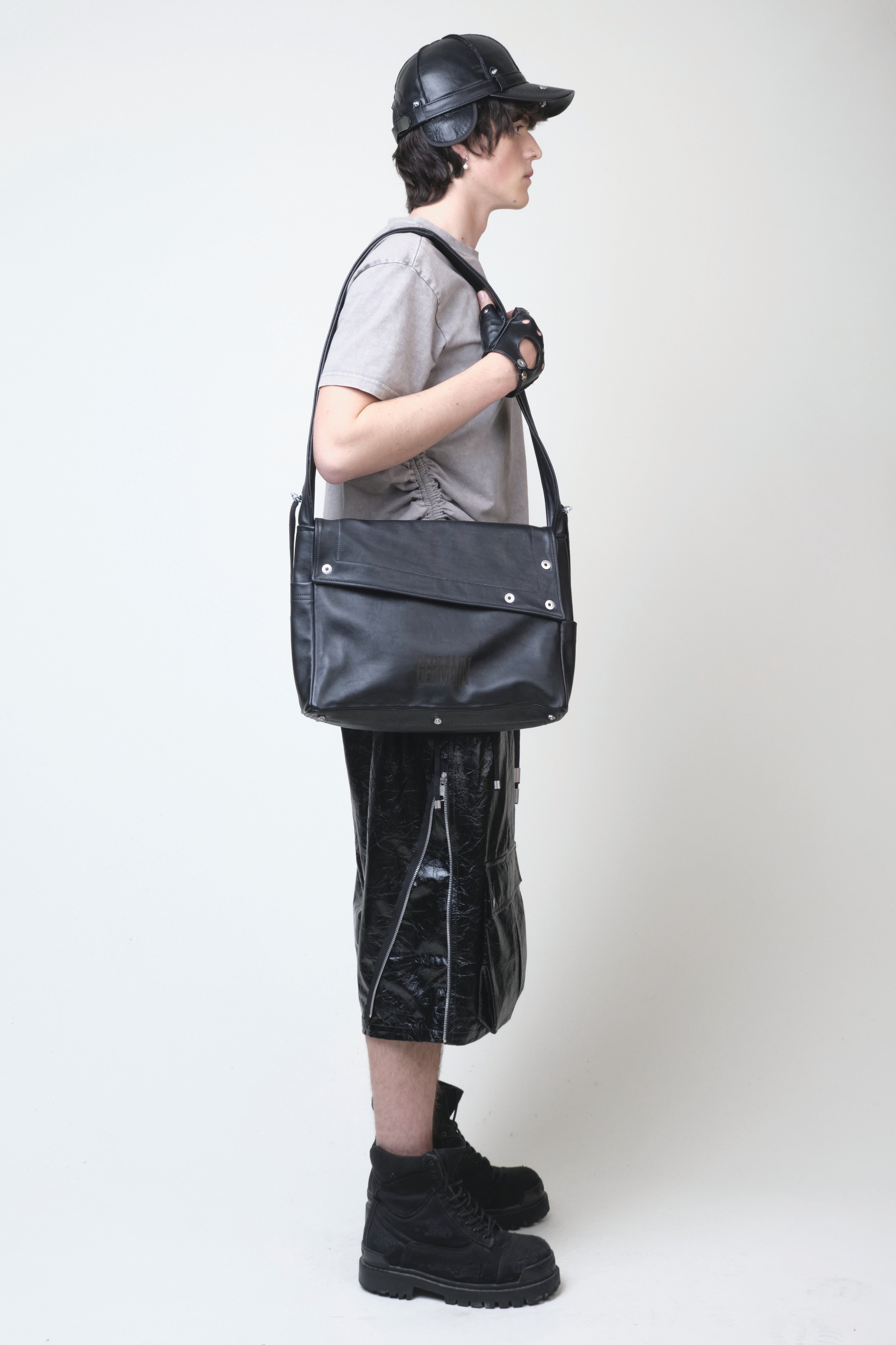 CALF LEATHER TECHNICAL FACTOR BAG 1/1