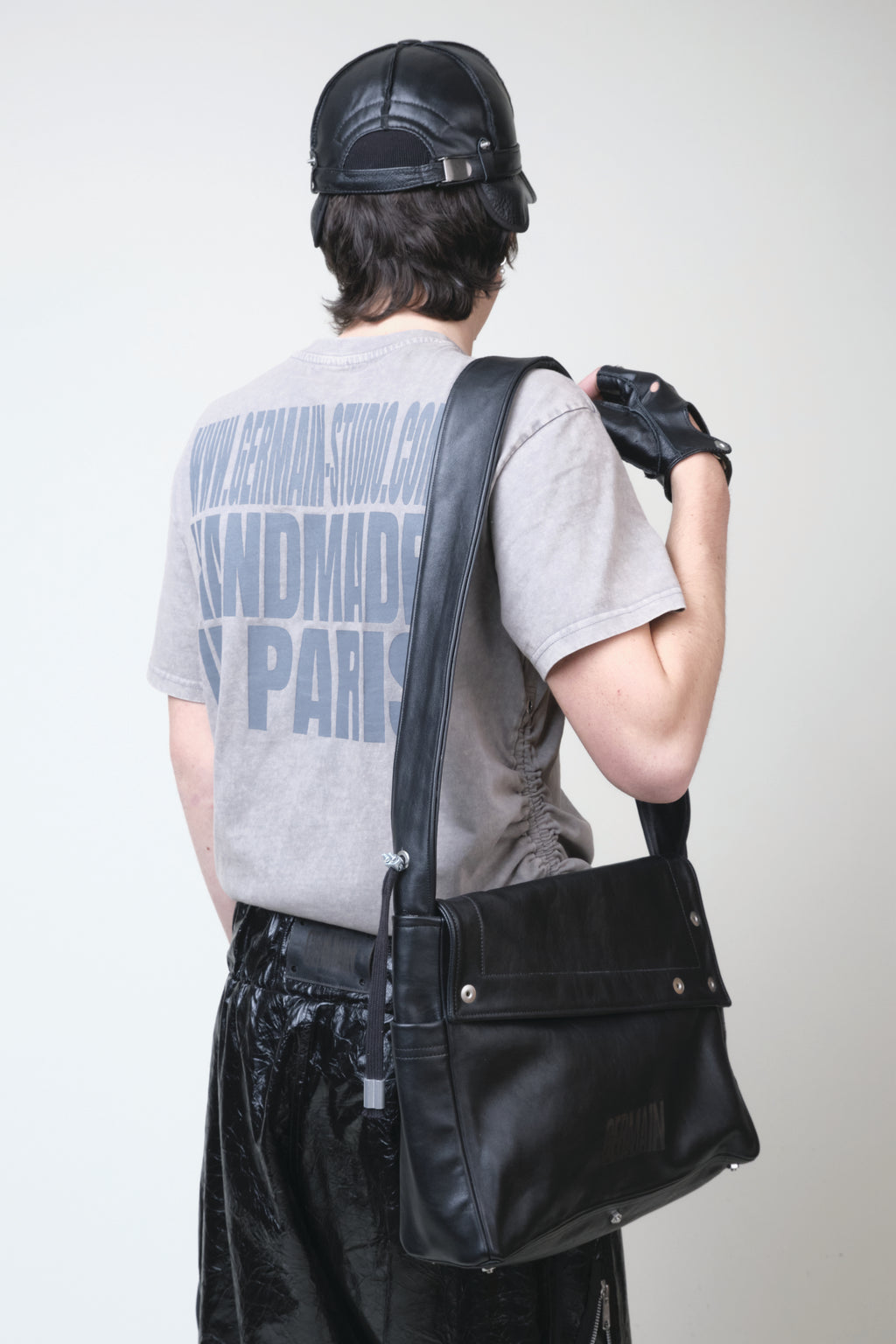 CALF LEATHER TECHNICAL FACTOR BAG 1/1