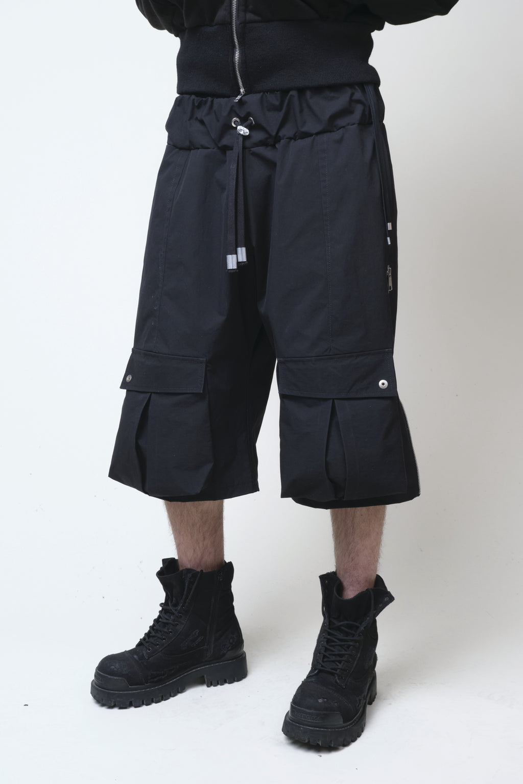 CARGO BOXING SHORT BRUSHED POLYESTER