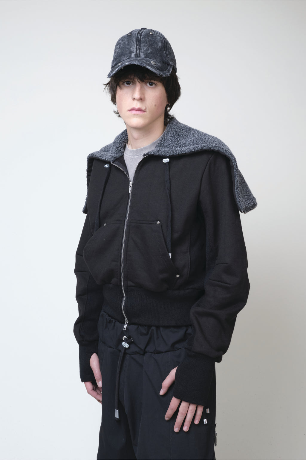 FUR HOODIE