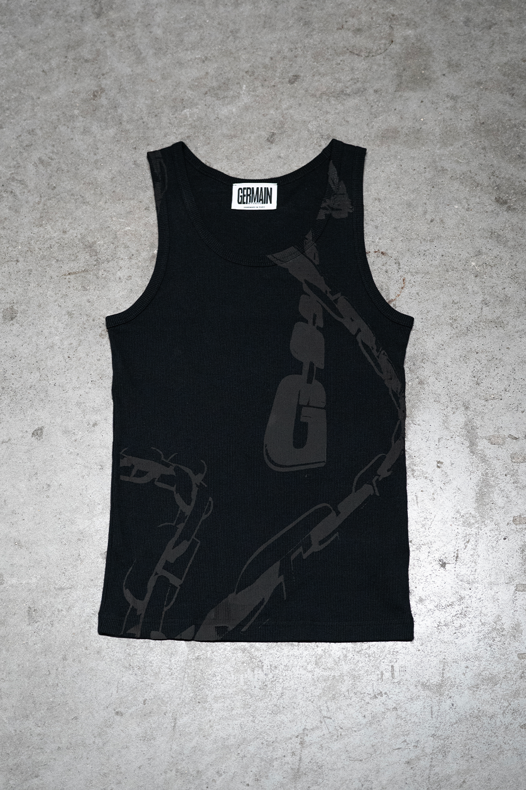 TANK TOP G CHAINS DARK