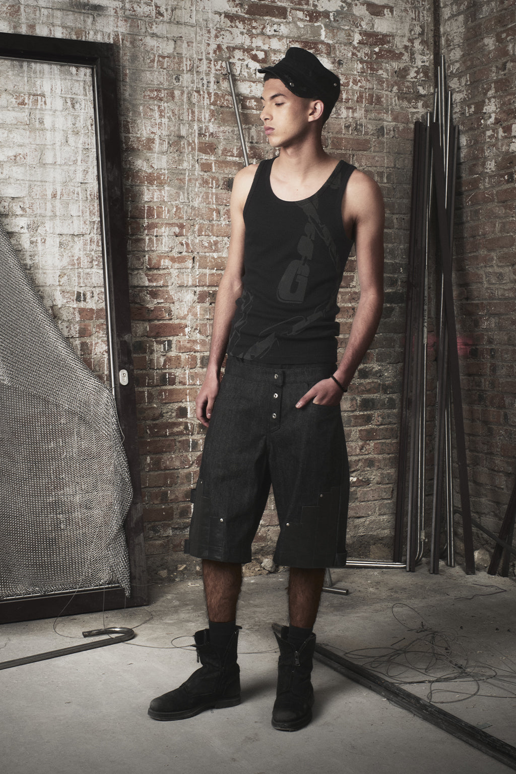TANK TOP G CHAINS DARK