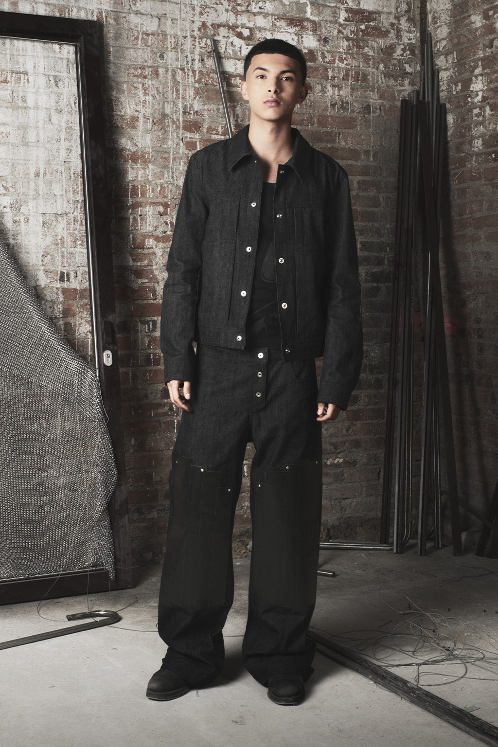WORKWEAR JACKET BLACK DENIM