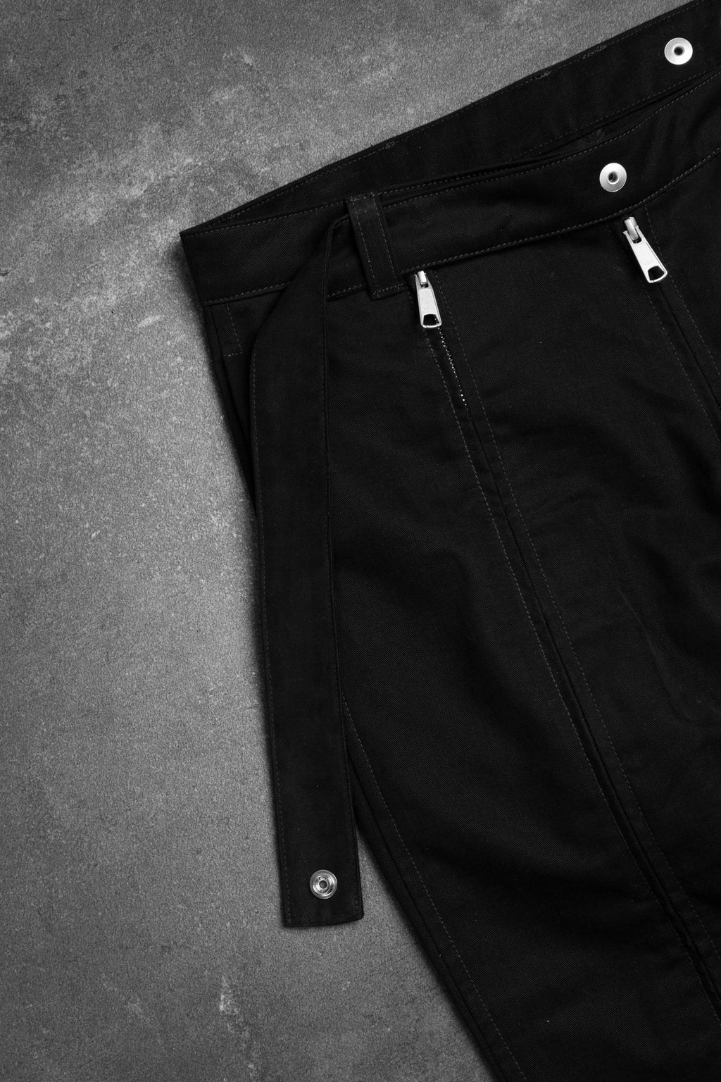 FULL ZIPPER BOOTCUT COTTON