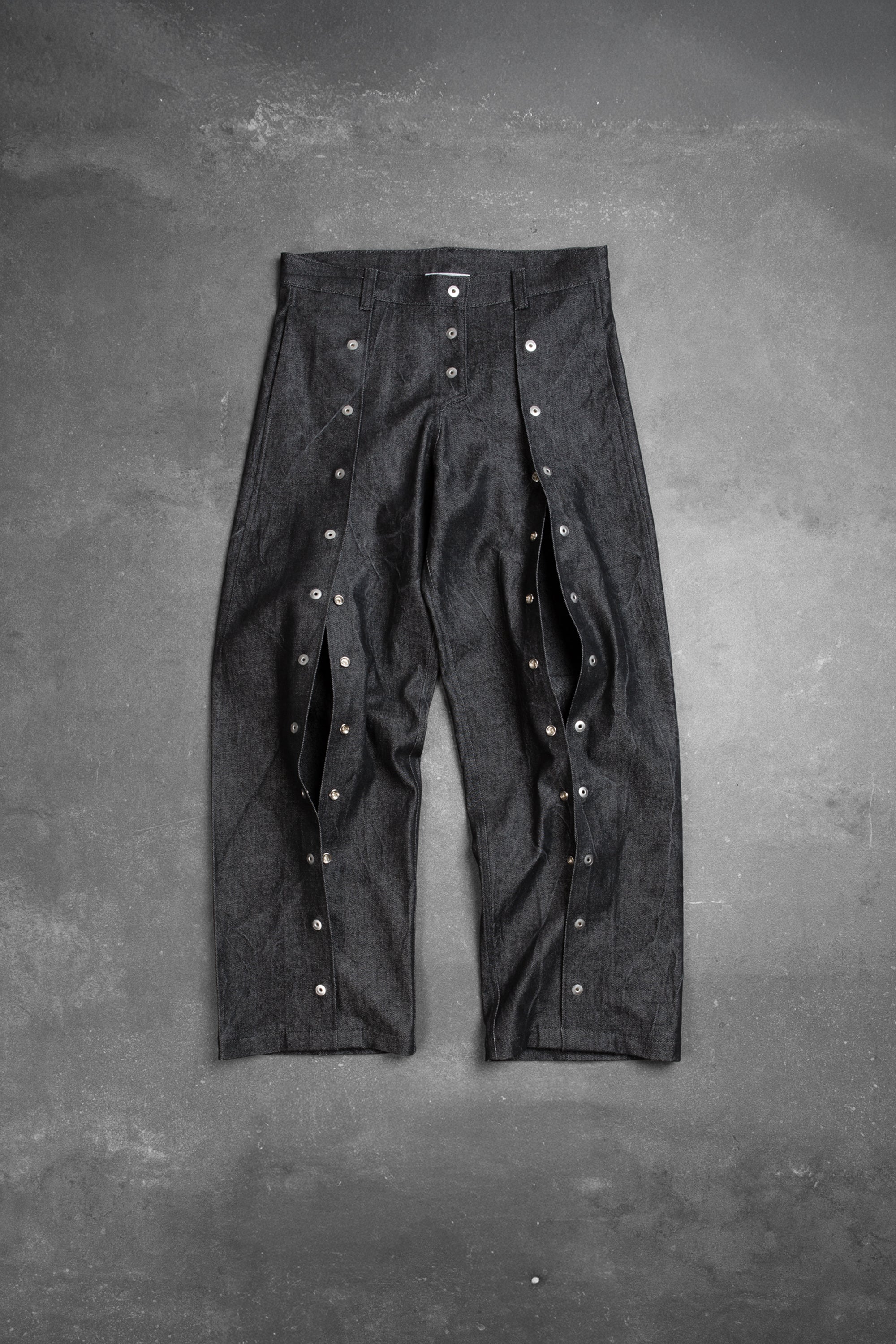PARACHUTE PANT WASHED DENIM