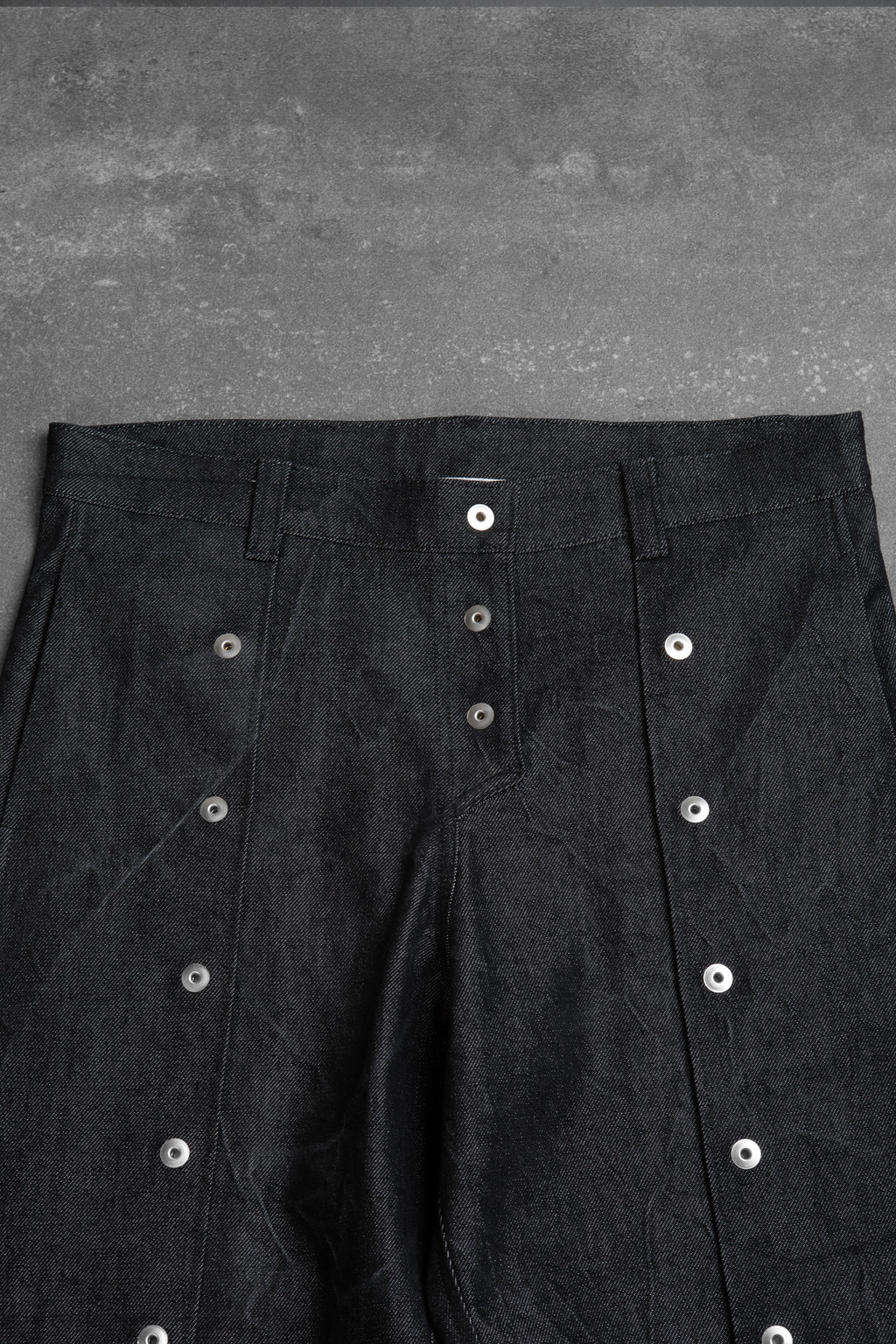PARACHUTE PANT WASHED DENIM
