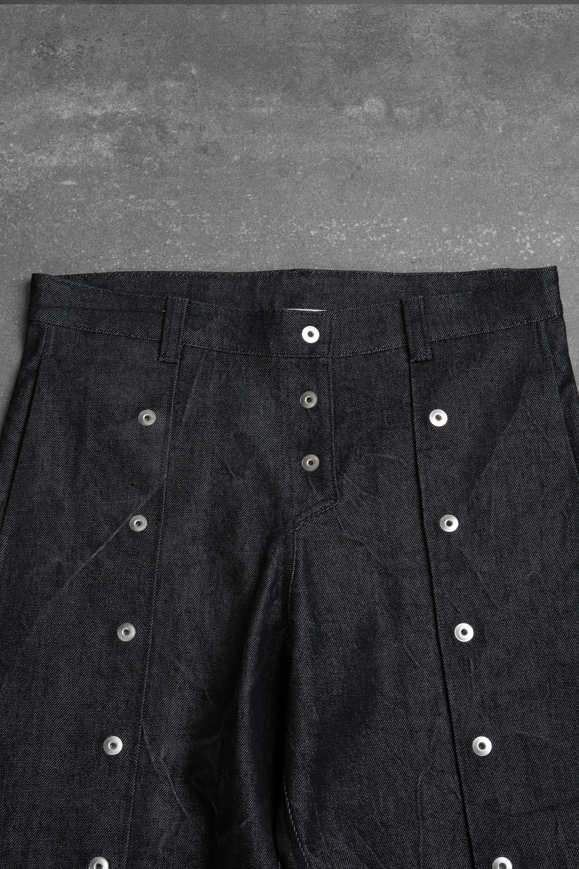 PARACHUTE PANT WASHED DENIM