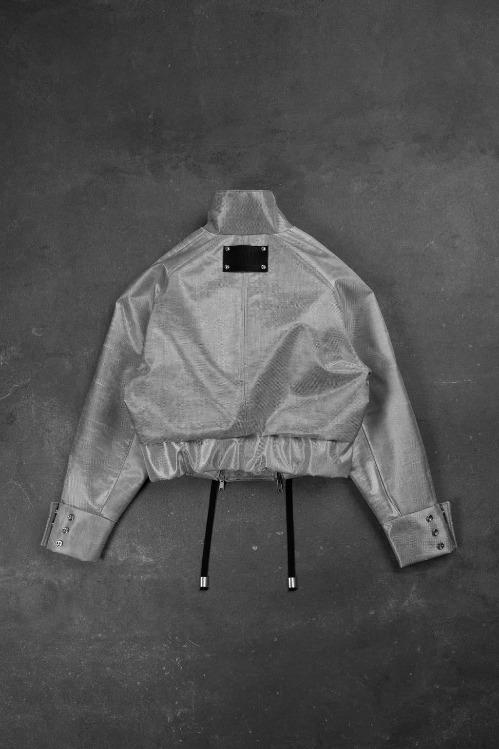 STEEL DOUBLE ZIPPER BOMBER 1/1