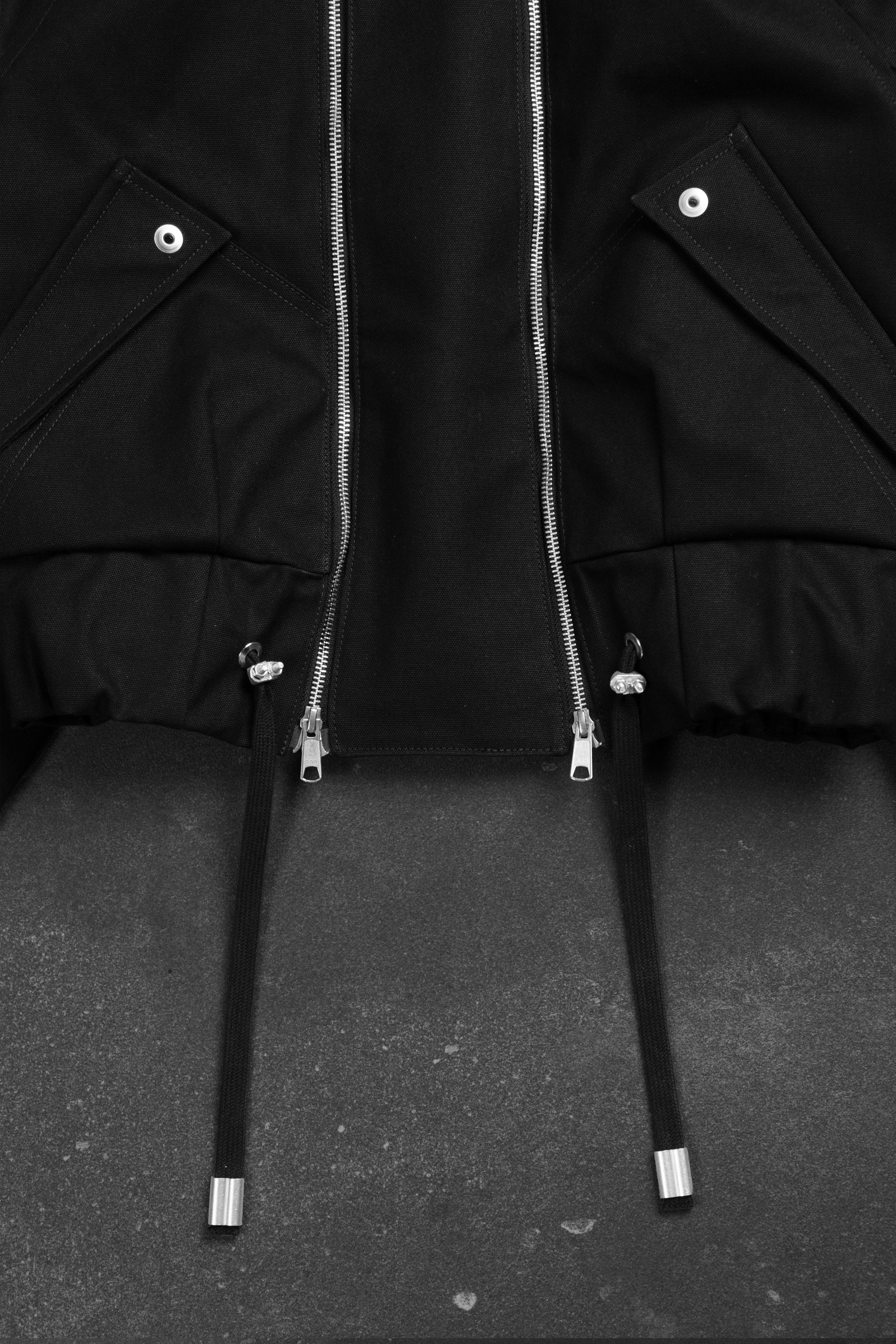 DOUBLE ZIPPER BOMBER