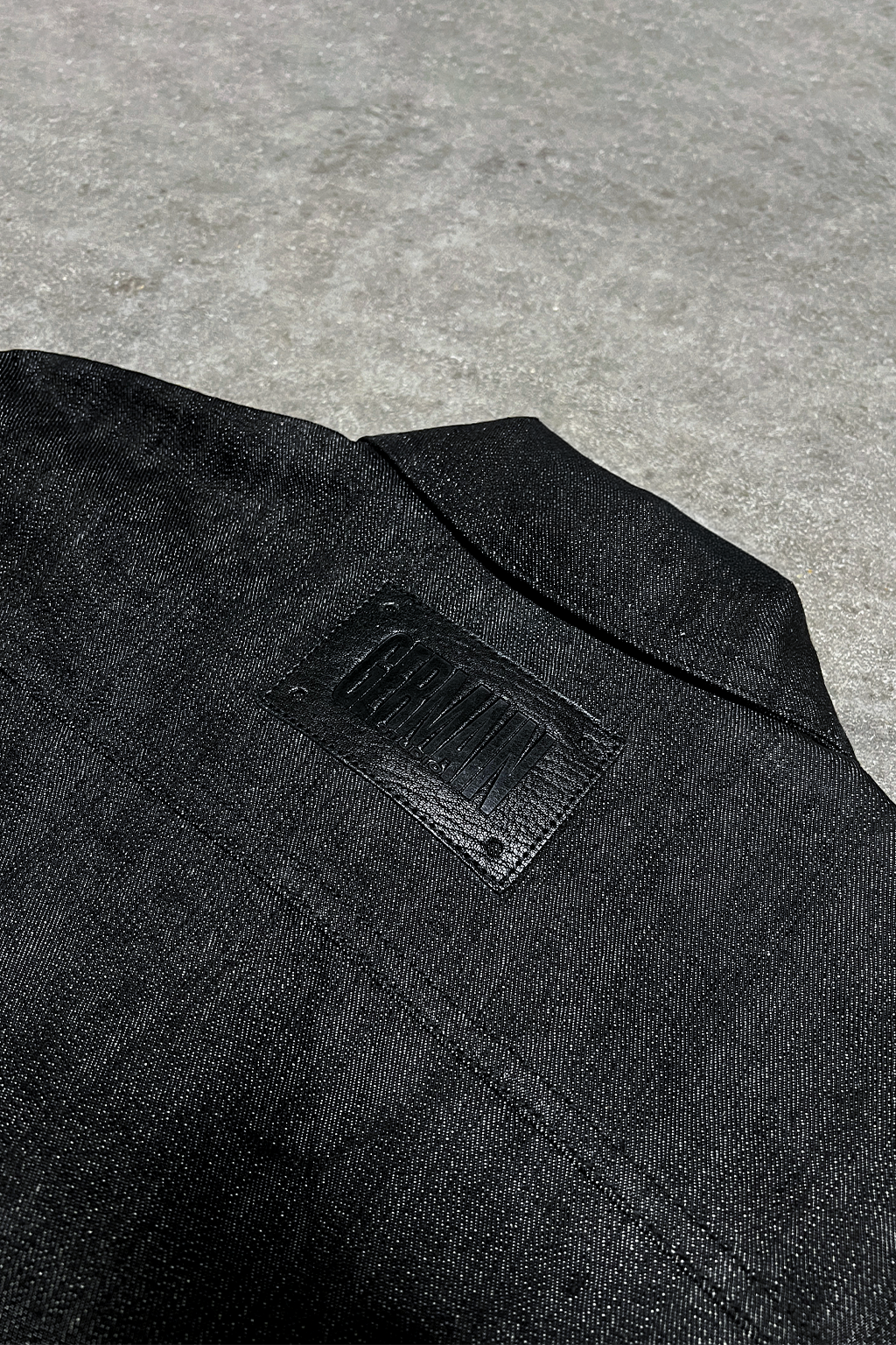 WORKWEAR JACKET BLACK DENIM