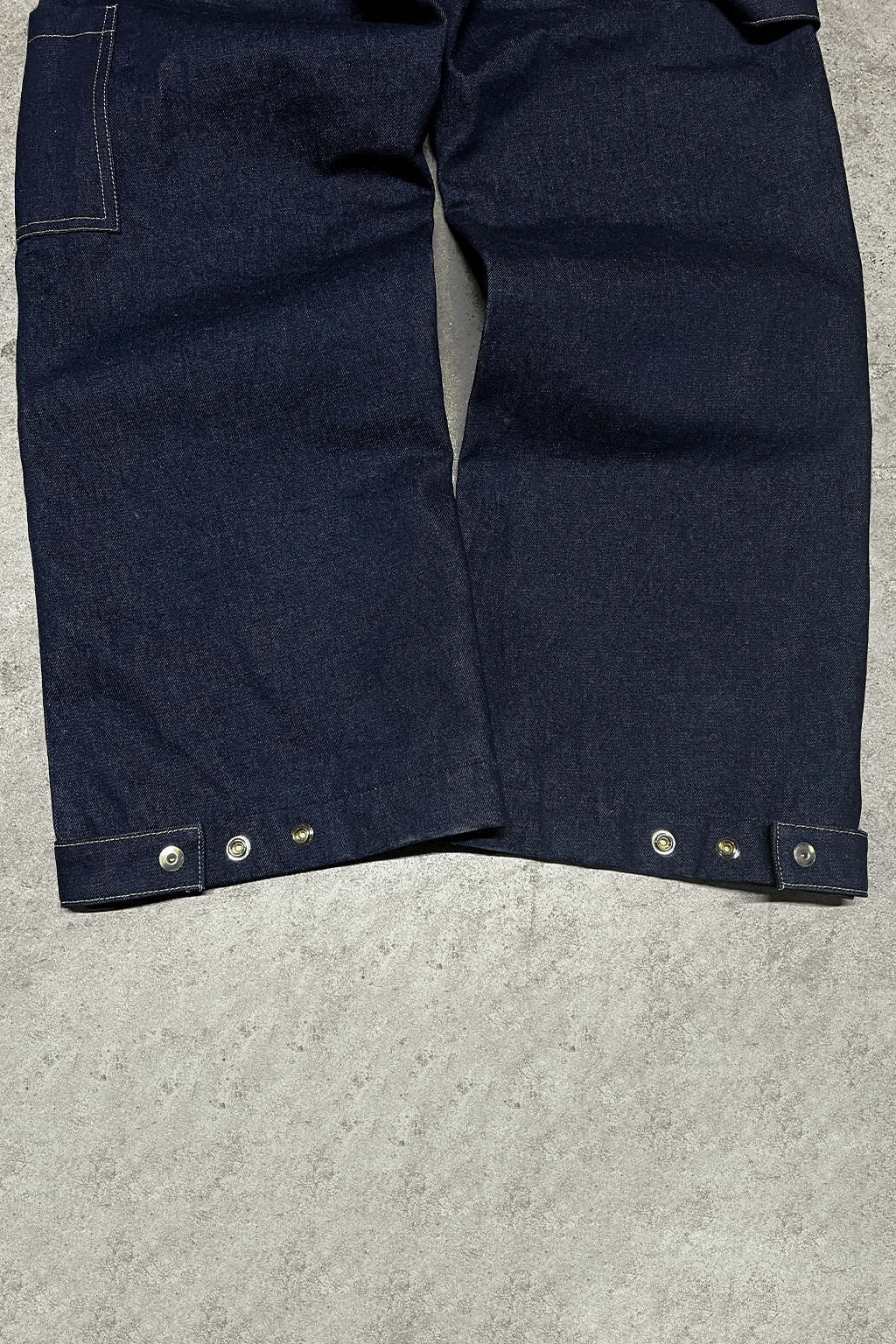 DOUBLE KNEE CARPENTER RAW DENIM