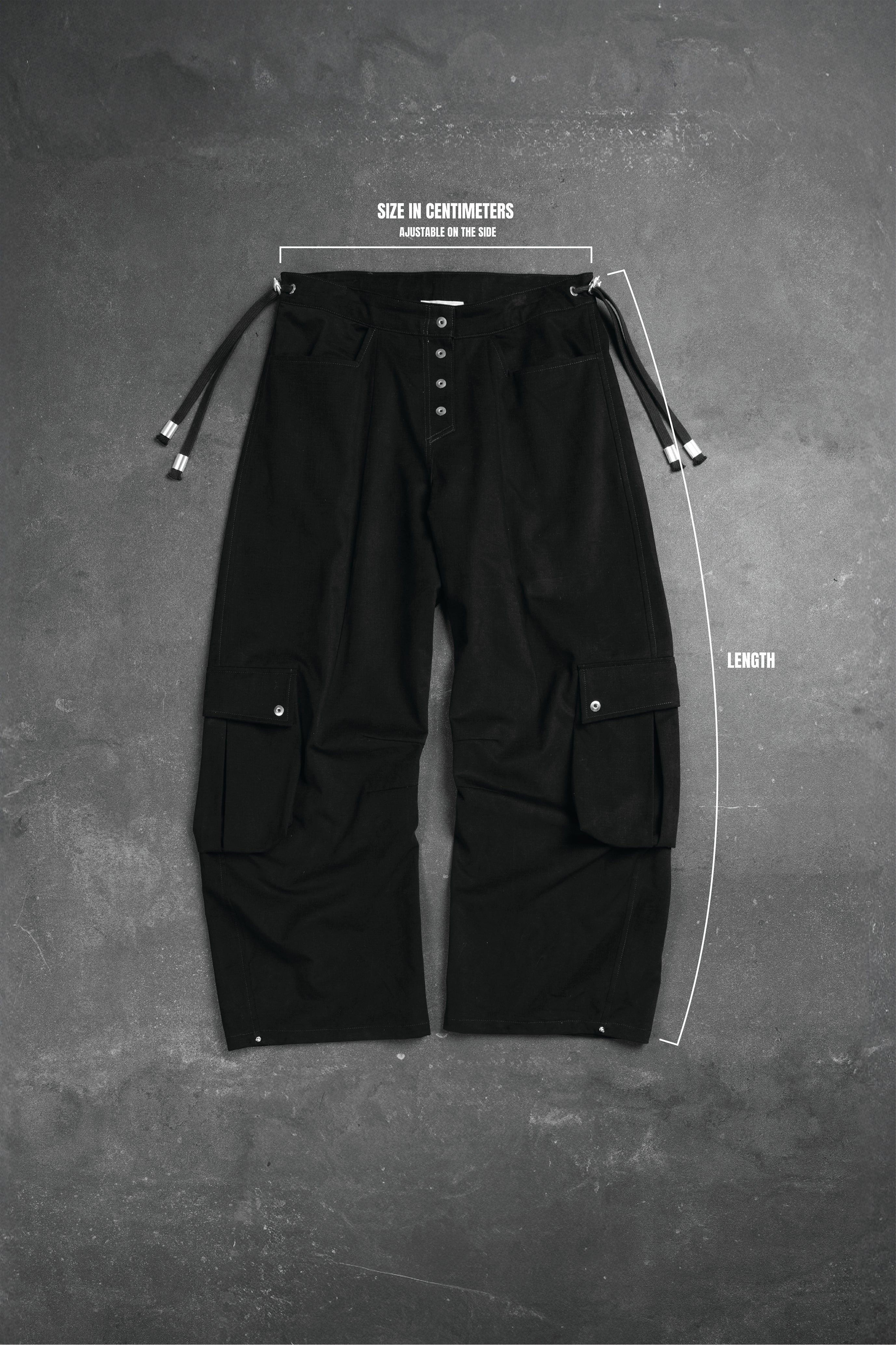 BANANA CARGO PANT BRUSHED POLYESTER