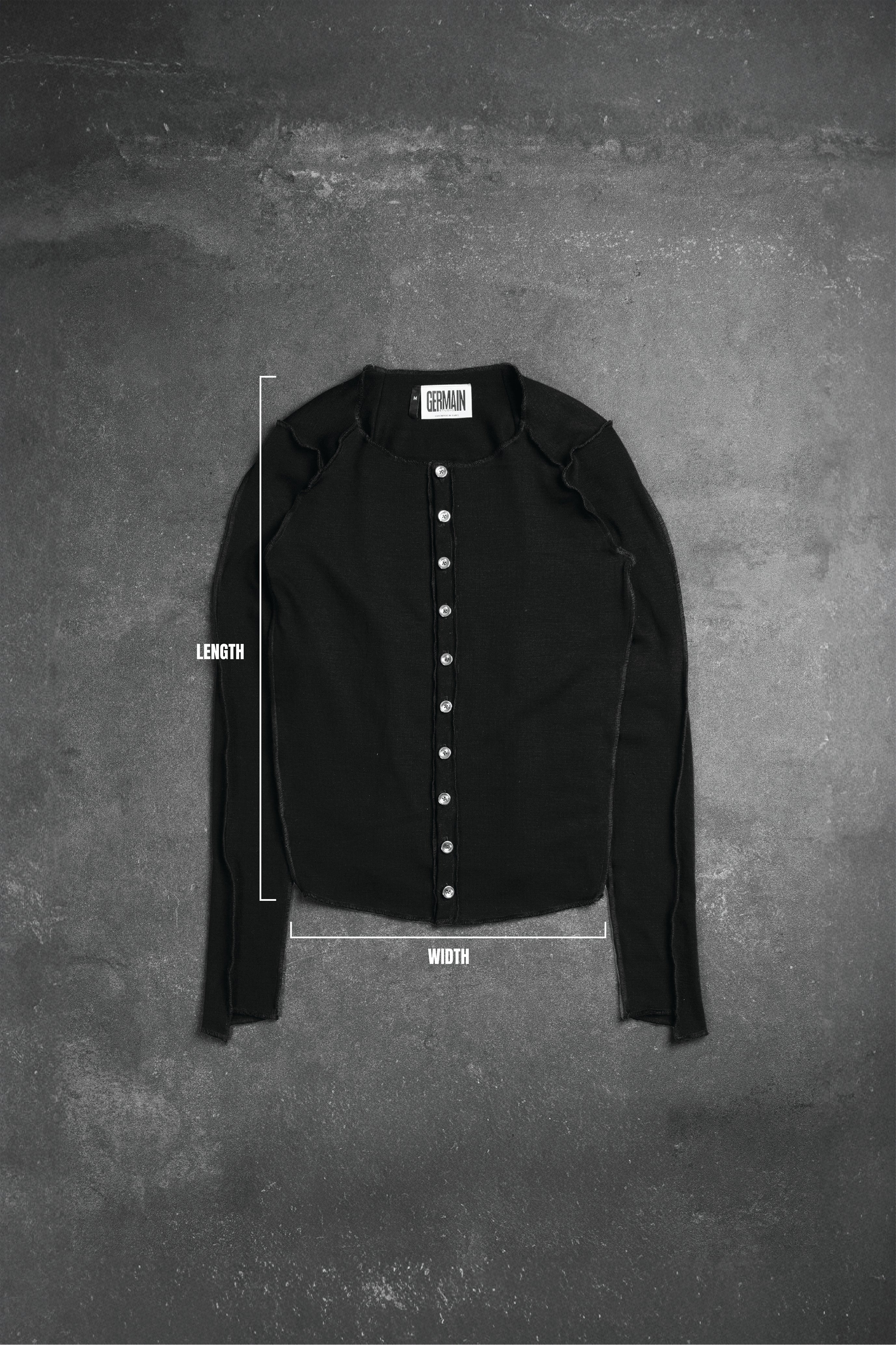 MULTI BOUTONS LONGSLEEVE